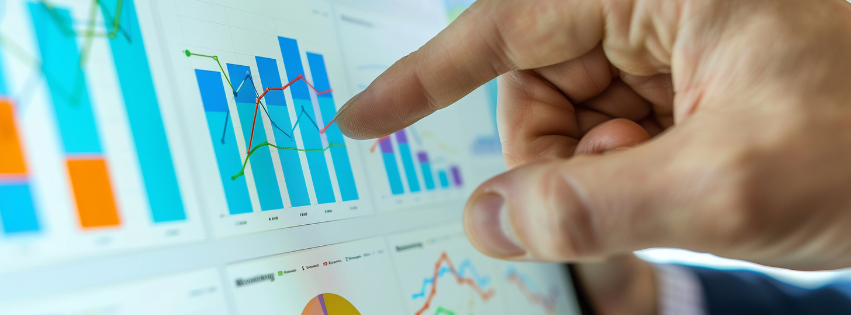Business data analytics dashboard for making data-driven decisions